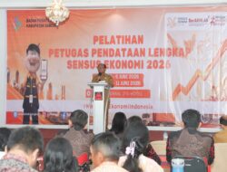 Dukung Sensus Ekonomi 2026, Wabup Samosir Tekankan Pentingnya Data yang Berkualitas