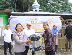 Polres Samosir Gelar Bhakti Religi di Masjid Nurul Huda Sambut Hari Bhayangkara ke-80
