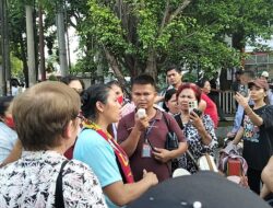 Pengguna Jalan Keluhkan Aksi Unras Ilegal Yang Dipimpin Istri DPO LS, Sebabkan Kemacetan Hampir 1 Km