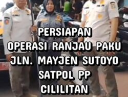 Tanggapi Banyaknya Aduan, Satpol PP Kecamatan Kramat Jati Siapkan Operasi Penindakan Ranjau Paku di Jalan Mayjen Sutoyo