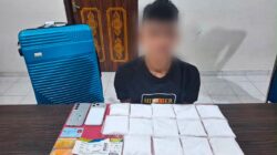 Gagal Lolos X-Ray! Kurir Asal Aceh Bawa 2 Kg Sabu Ditangkap, Polisi Telusuri Asal Barang