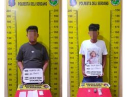Tak Berkutik! Dua Pengedar Sabu Ditangkap Satresnarkoba Polresta Deli Serdang