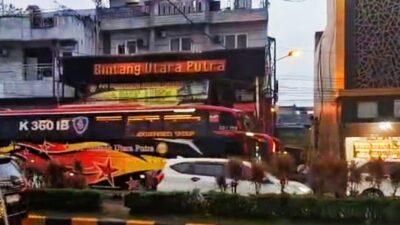 Pool Bus Ilegal Diduga Jadi Biang Kerok Kemacetan di Jalan Sisingamangaraja Medan