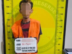 Satresnarkoba Polresta Deli Serdang Berhasil Amankan Seorang Pria dan Sita 4,32 Gram Shabu