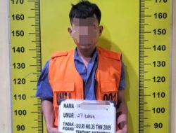 Coba Kabur Bawa Sabu 4,48 gram, IH Disergap Satresnarkoba Polresta Deli Serdang